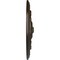 Ekena Millwork Chester Ceiling Medallion (Fits Canopies up to 2 1/4"), 15 3/4"OD x 1 7/8"P, Stone Hearth Crackle CM15CHSHC - alternate 4